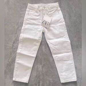 NWT Zara kids White Jeans. Size 3-4 years
